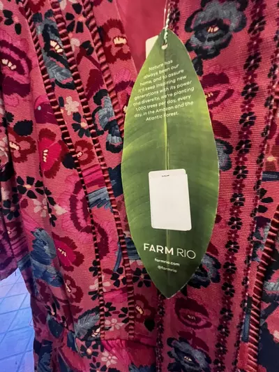 plant/FARM Rio Floral Birds Blush Jumpsuit NWT Small MSRP $260-8-thumbnail