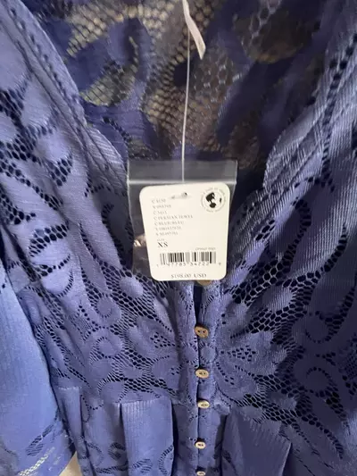 plant/Free People Shadow Dance Midi Dress NWT X Small MSRP $198-2-thumbnail