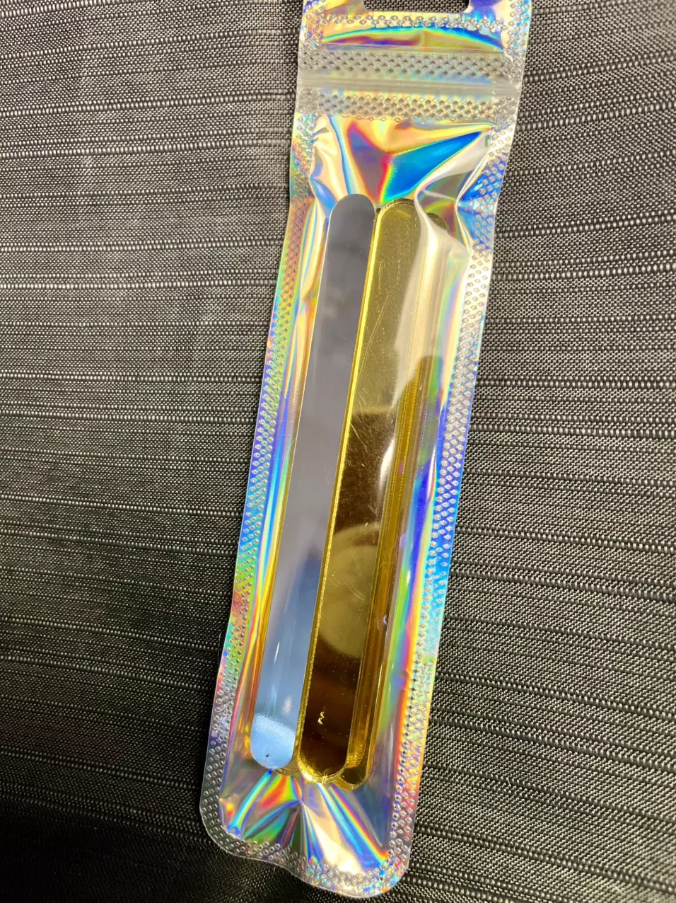 plant/5 pk Mirror Plant Tags, Gold one side, Silver other side-0