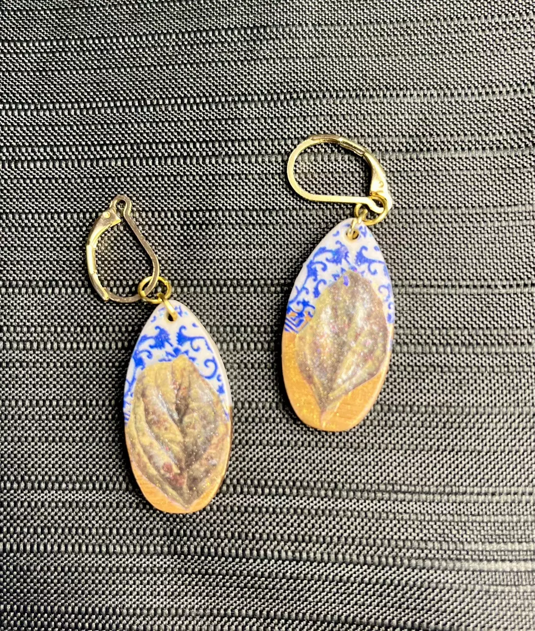 plant/Indy-made Plant Teardrop Earrings-0