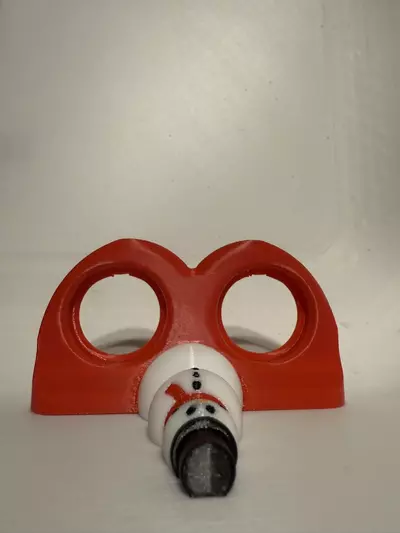 plant/Magnetic Snow Man Bottle Cap Feeding Ledge-2-thumbnail