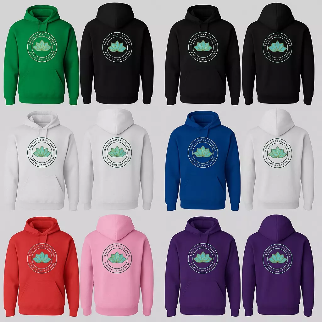free_shipping/🌿 Succulents Empire Signature Hoodie | Front + Back Logo Multiple Colors S–2XL-0