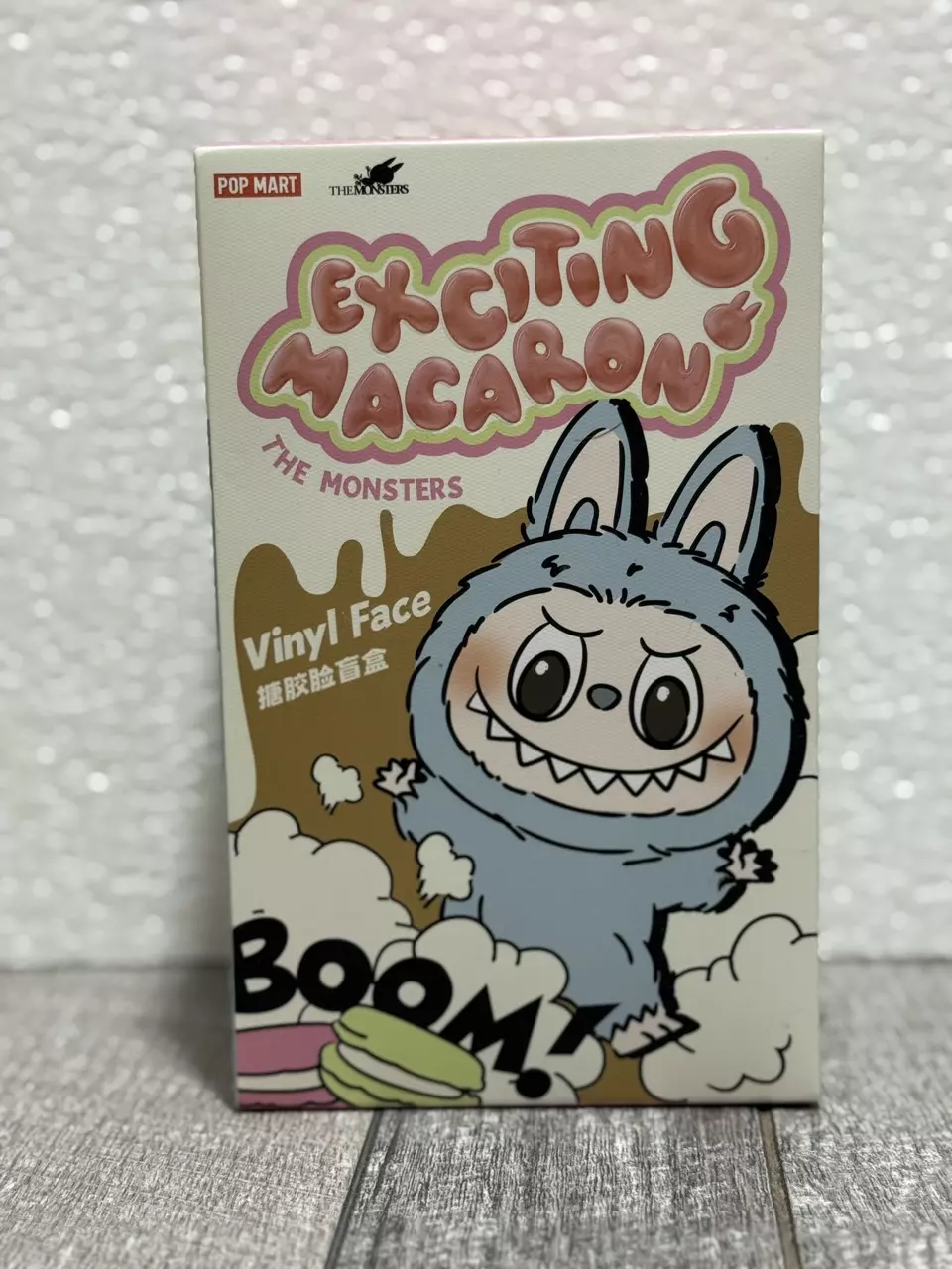 plant/Sealed PopMart Labubu Macaron Monster-0