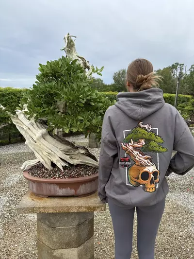 plant/Wigert’s Bonsai SKULL Hoodie Sweatshirt-0-thumbnail