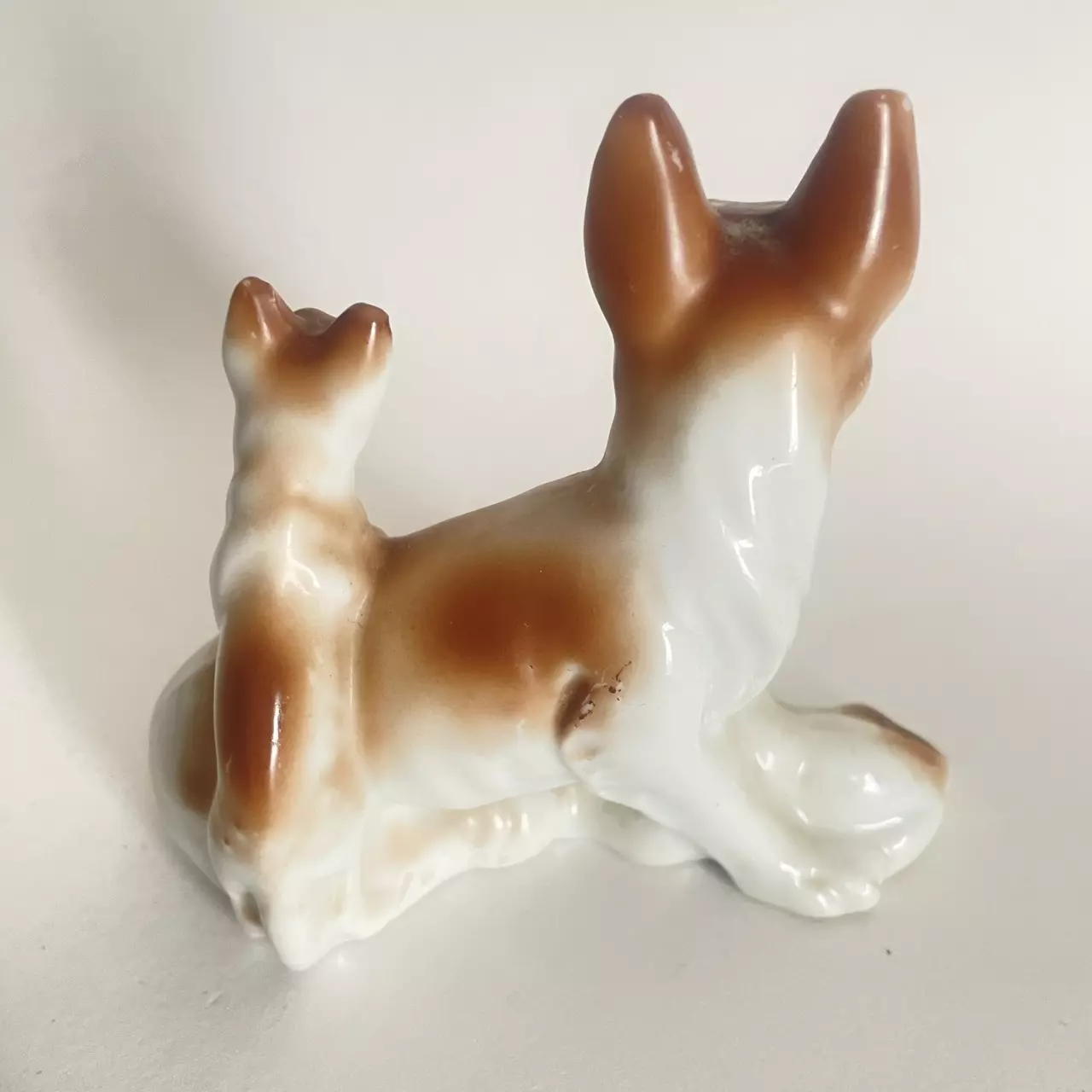 plant/Porcelain German Shepherd Family-1