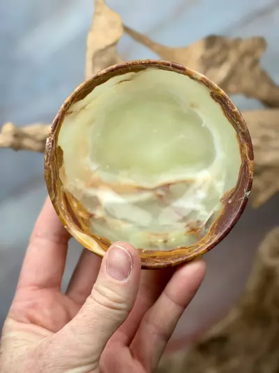 plant/green onyx bowl (4” across)-0-thumbnail