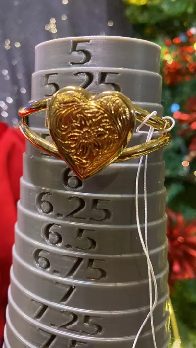 plant/VB 766 beautiful vintage locket cuff bracelet by Avon in beautiful condition-2-thumbnail