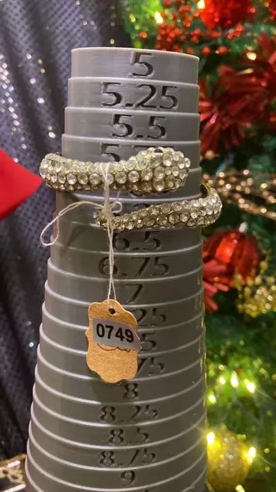 plant/VB 749 vintage snake hinged bracelet with faux rhinestones-1-thumbnail