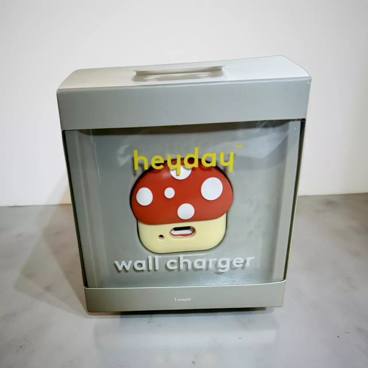 plant/Heyday USB C Wall Charger Mushroom Single Port-0