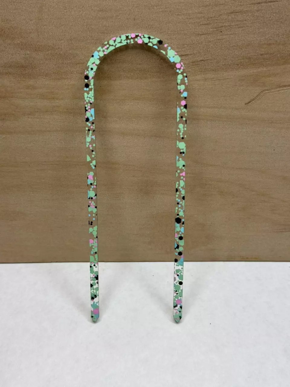 plant/3pk Neon Glitter Splatter 6” rounded Trellis-0