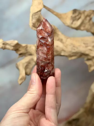 plant/fire quartz tower (approx 3.5”)-0-thumbnail