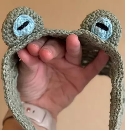 plant/Frog Crochet Bandana-0-thumbnail
