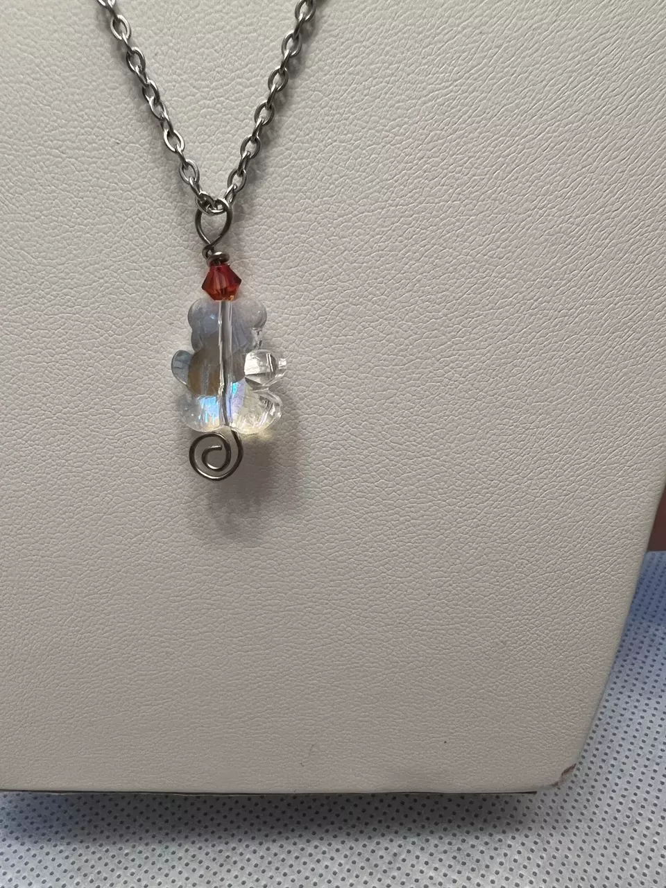 plant/Crystal teddy bear with swarvorski crystal-0