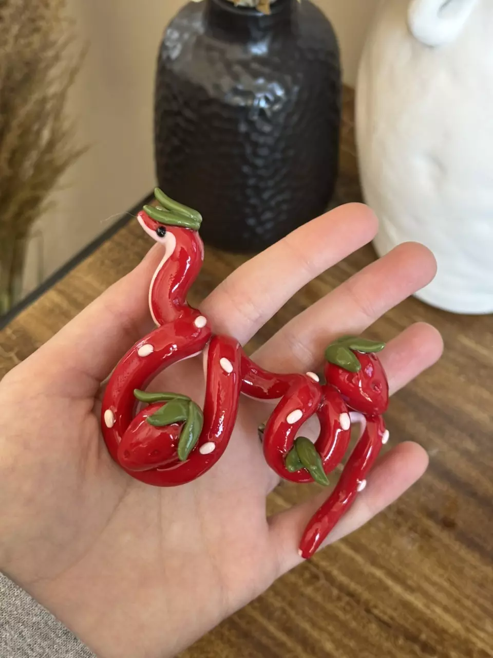 plant/Strawberry Snake Plant Pot Decor-1