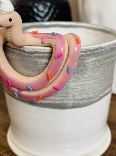 plant/Donut Snake Pot Perch - Plant Pot Decor-5-thumbnail