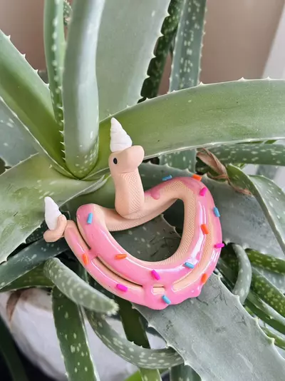 plant/Donut Snake Pot Perch - Plant Pot Decor-6-thumbnail