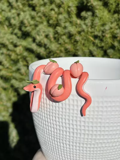 plant/Peach Snake Plant Pot Decor-2-thumbnail