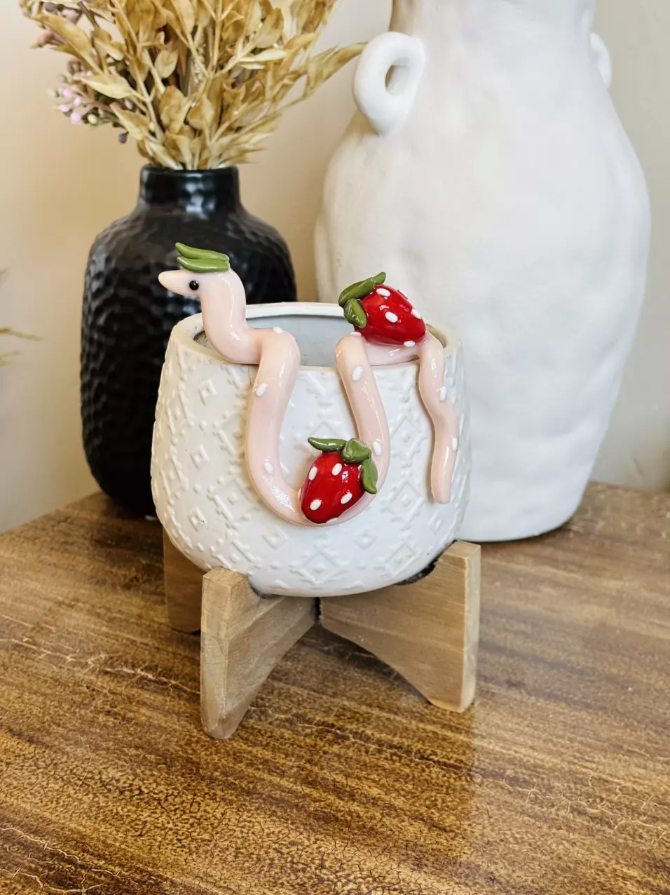 plant/Strawberry Snake Plant Pot Decor-0