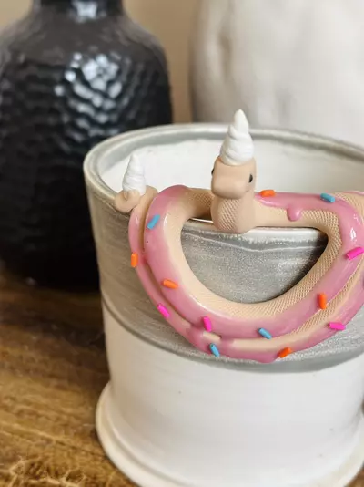plant/Donut Snake Pot Perch - Plant Pot Decor-3-thumbnail