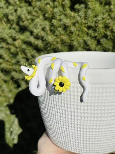 plant/Sunflower Snake Plant Pot Decor-3-thumbnail