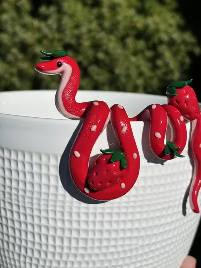 plant/Strawberry Snake Plant Pot Decor-4-thumbnail