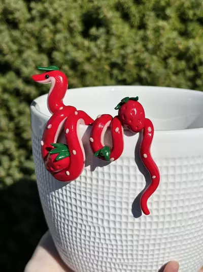 plant/Strawberry Snake Plant Pot Decor-3-thumbnail