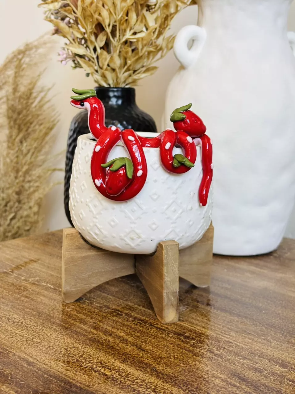 plant/Strawberry Snake Plant Pot Decor-0