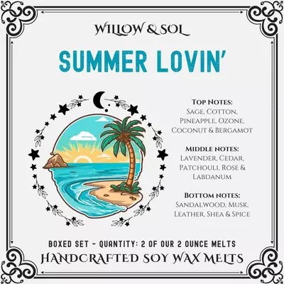plant/Summer Lovin' 100% Soy Wax Melts (2 for $7)-3-thumbnail