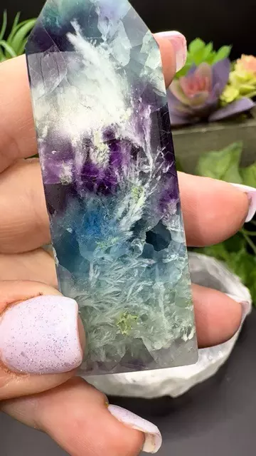 plant/Banded Feather Fluorite tower-1-thumbnail