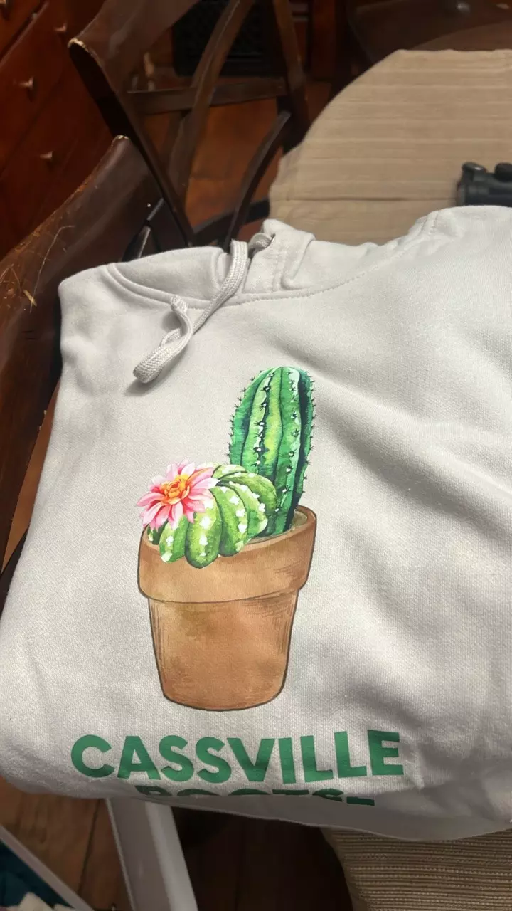 plant/Logo Hoodie size XL-0
