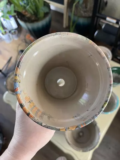 plant/Oops! Discounted Comic Book Words Hydro-Dipped 4” clay pot-5-thumbnail