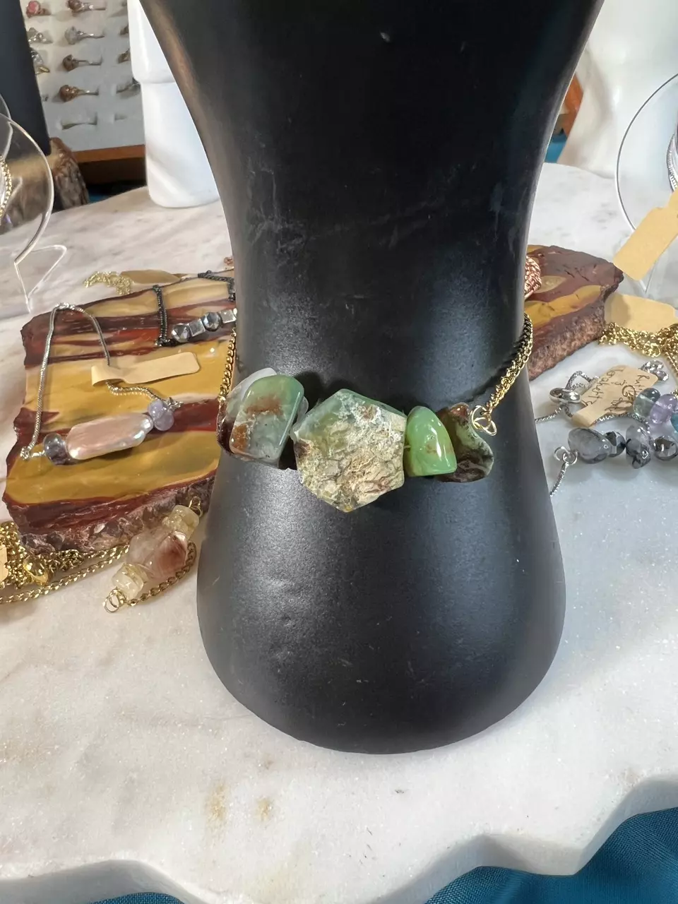 plant/Australian Chrysoprase bracelet-0