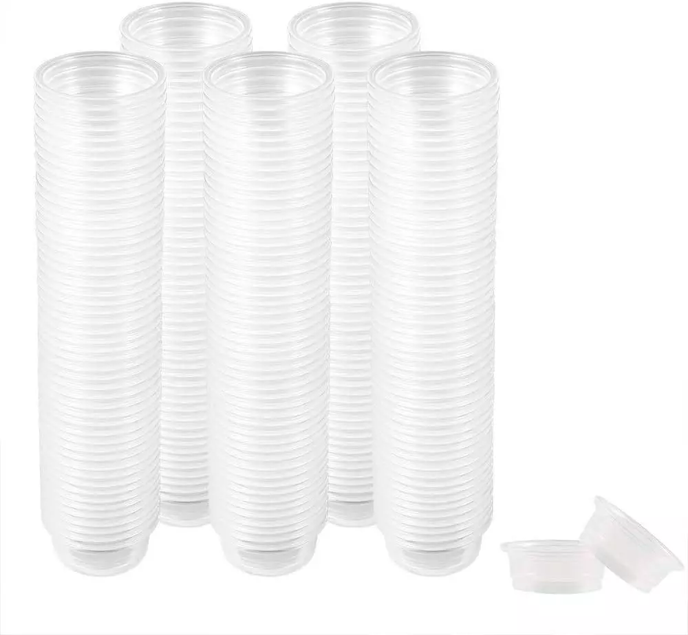 free_shipping/100 Count (0.5 Ounce) Gecko Feeding cups-0