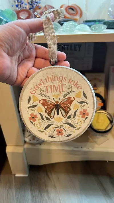 plant/SALE: Butterfly Wooden Ornament | org $8-0-thumbnail