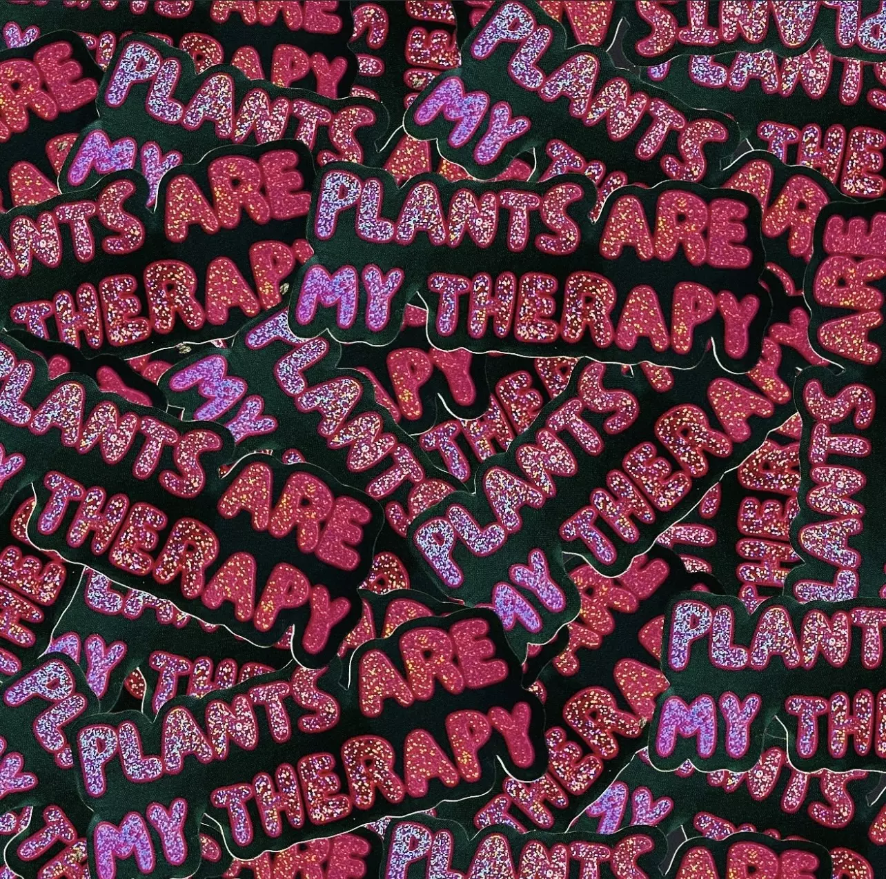plant/Plants Are Therapy Sticker-0