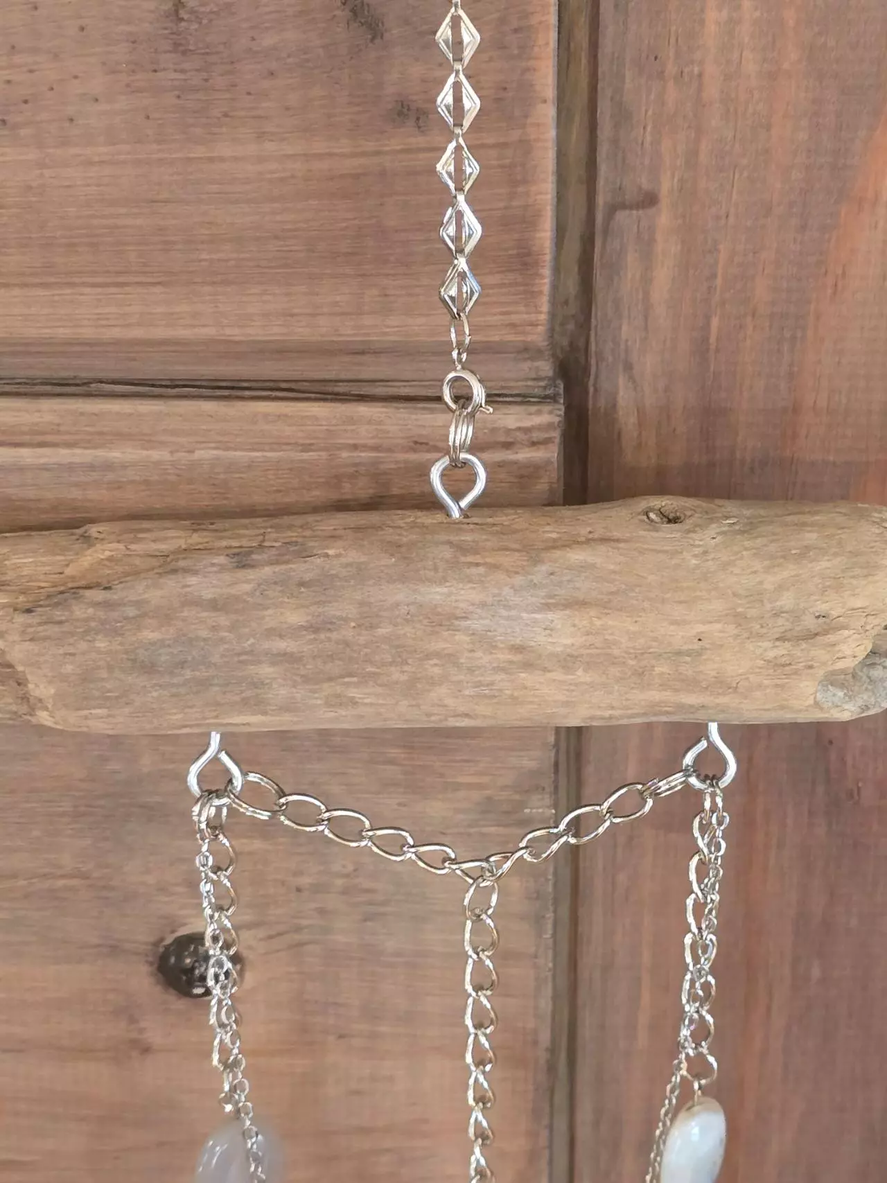 plant/Driftwood Owl Wall Hanging-3