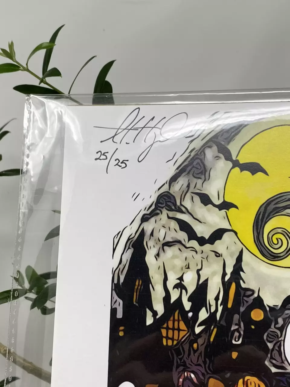 plant/Limited Edition Art Print. “Nightmare Before Christmas”-1