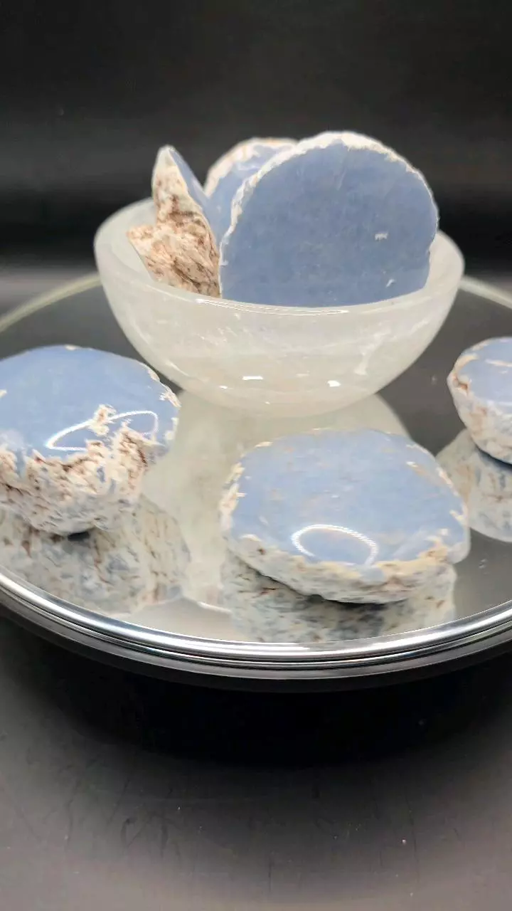 plant/Angelite Window from Peru-3