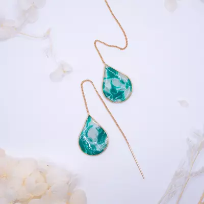 plant/Jade - Gold Ear Threaders-1-thumbnail