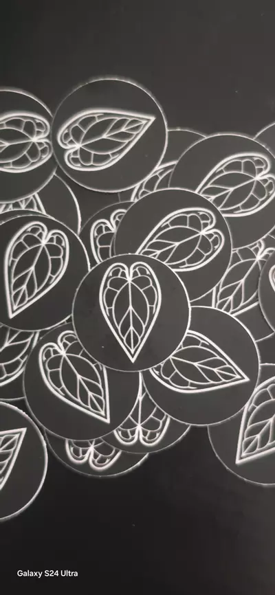 free_shipping/Small anthurium leaf sticker-0-thumbnail