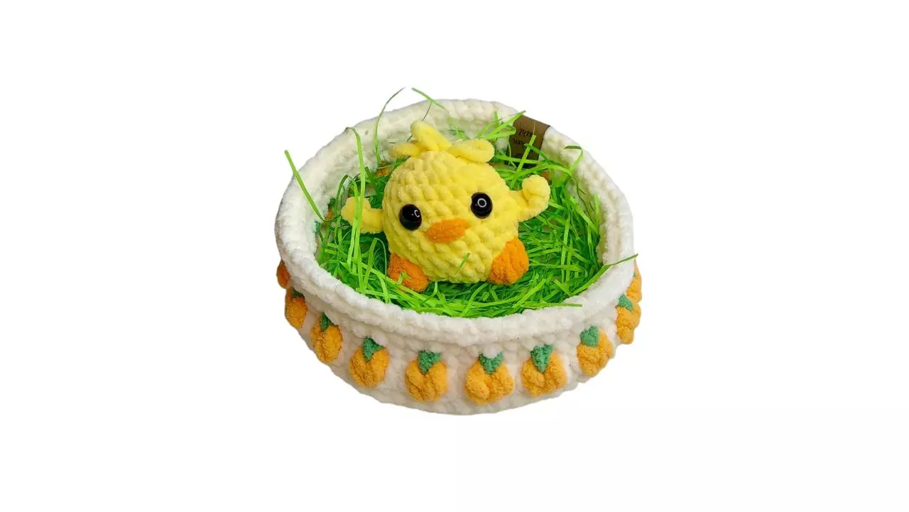 plant/Medium Easter Carrot Basket-1
