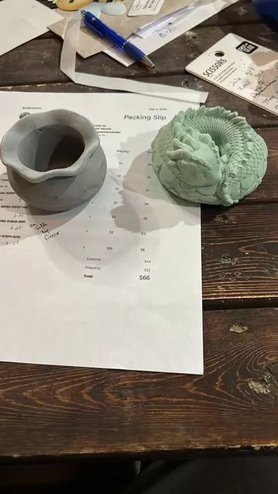 plant/Green dragon and black/grey sack-0-thumbnail