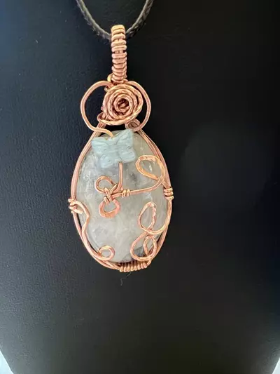 plant/Moonstone in copper-0-thumbnail