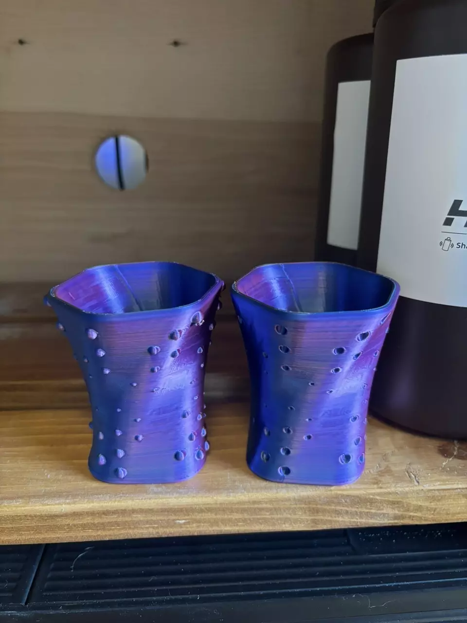 plant/2 pk Coral Sea Inner and Outer Bubbles Pots in Rainbow 1-0