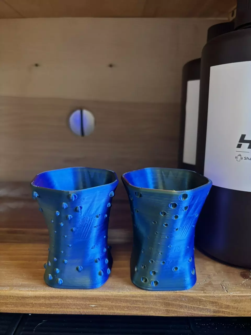 plant/2 pk Coral Sea Inner and Outer Bubbles Pots in Rainbow 1-3