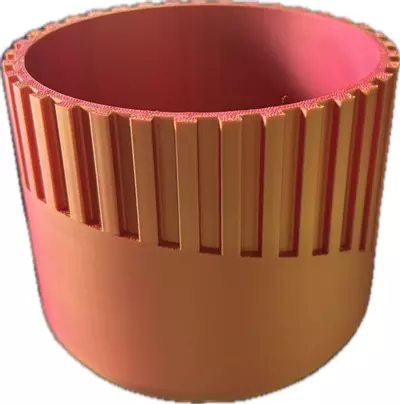 plant/Modern Planter in Red Gold-3-thumbnail