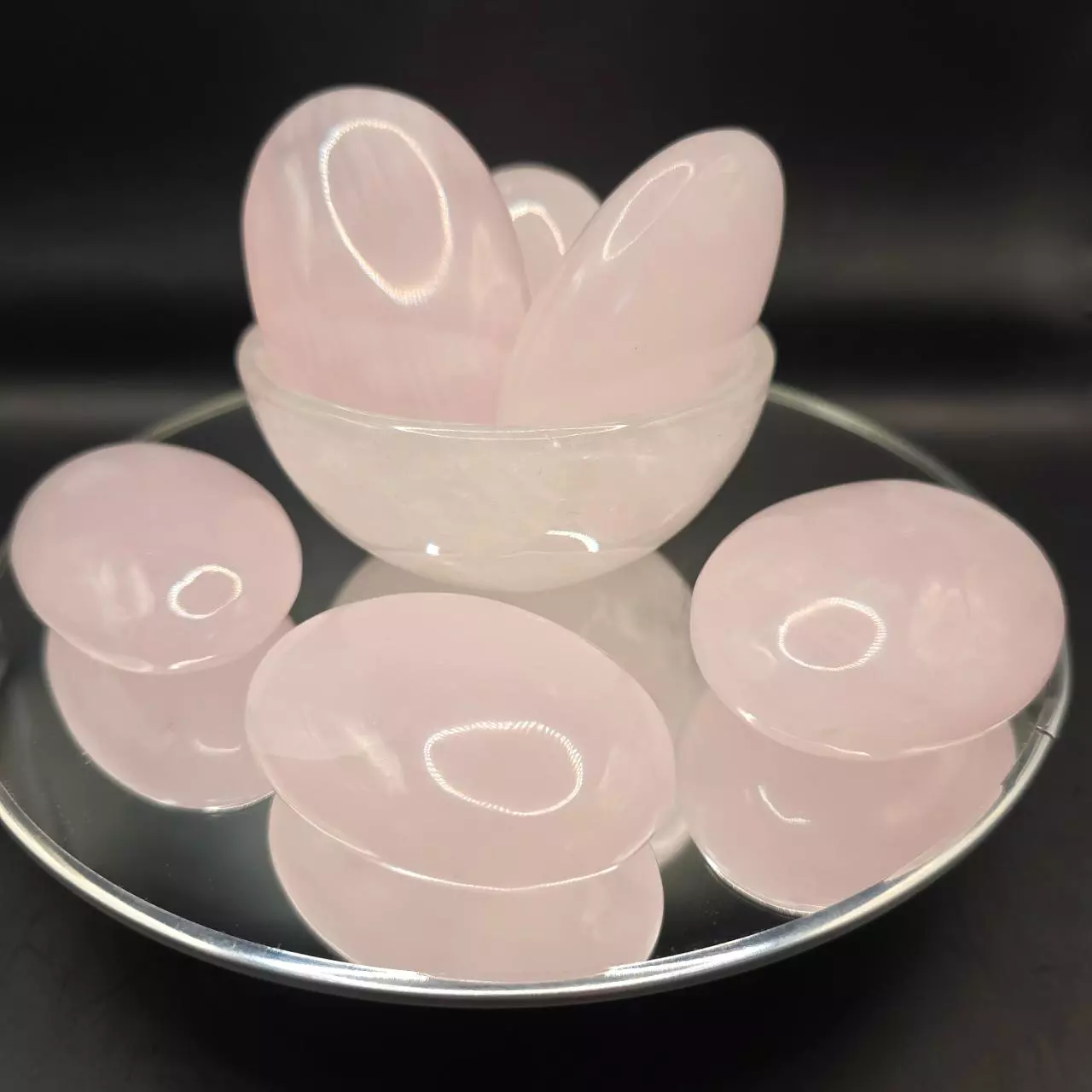 plant/Mangano calcite palm stone-0