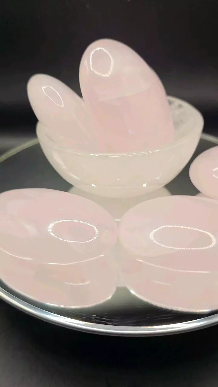 plant/Mangano calcite palm stone-4