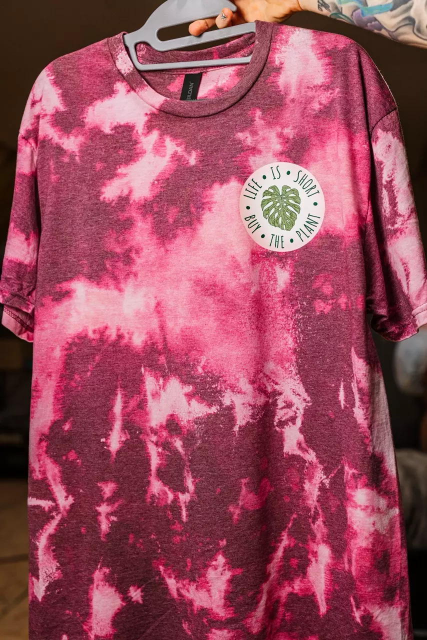 plant/Buy The Plant Bleached T-Shirt-0