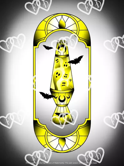 plant/Lava Ghosts - Yellow - Art Print-0-thumbnail